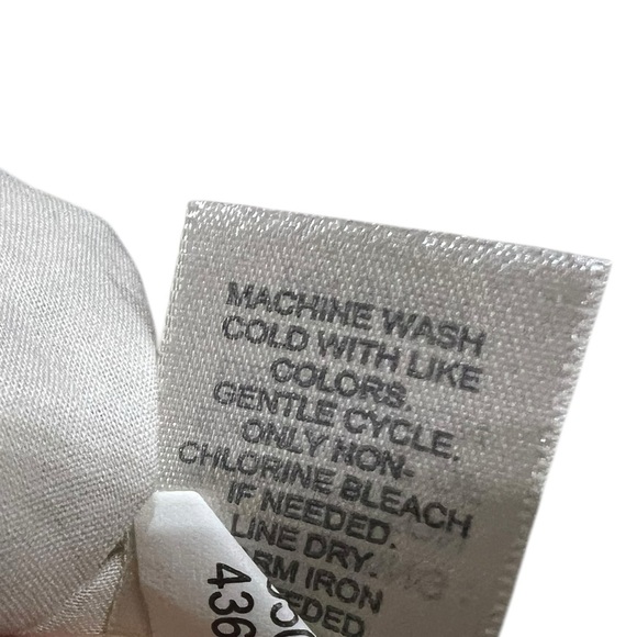 J. Jill Limited Edition Womens L Romantic, Floral Eyelet Statement Open Jacket - Picture 8 of 10